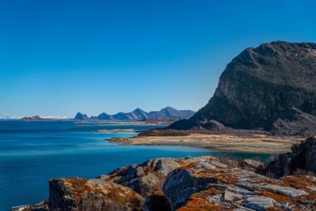 Utsikt over Manshausen utenfor Bodø